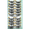 thumbnail image 1 of Fiudx Pestañas 3D, Pestañas Gruesas de Tira Completa, Pestañas Naturales de Fibra Suave, Pestañas Largas y Rizadas, Ideales para Selfies Informales En Fiestas, Maquillaje de Ojos Glamuroso, Paquete d, 1 of 6