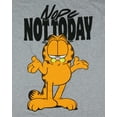 thumbnail image 2 of Garfield T-Shirt Men's Nope Not Today Adult Funny Graphic Print Short Sleeve Tee, 2 of 5