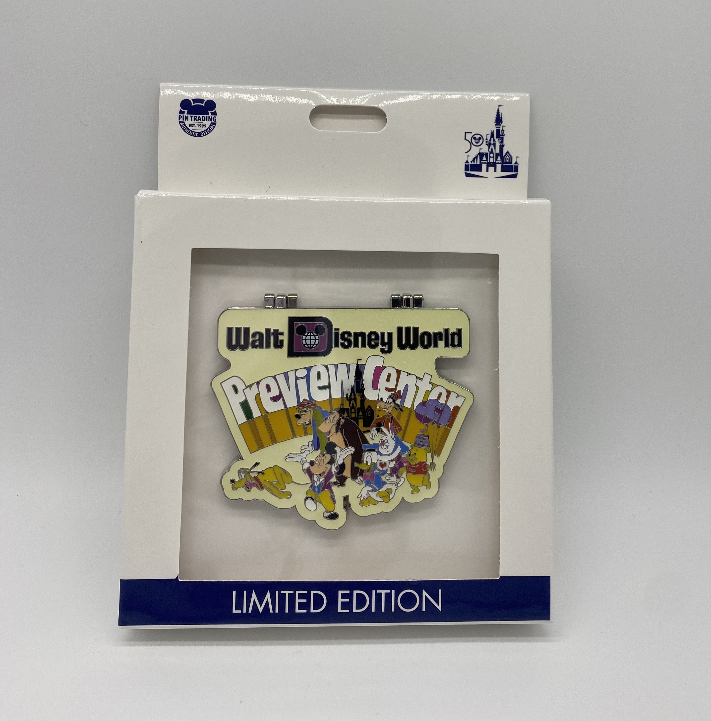 Disney Ltd. Ed purchases Walt and Mickey jumbo pin