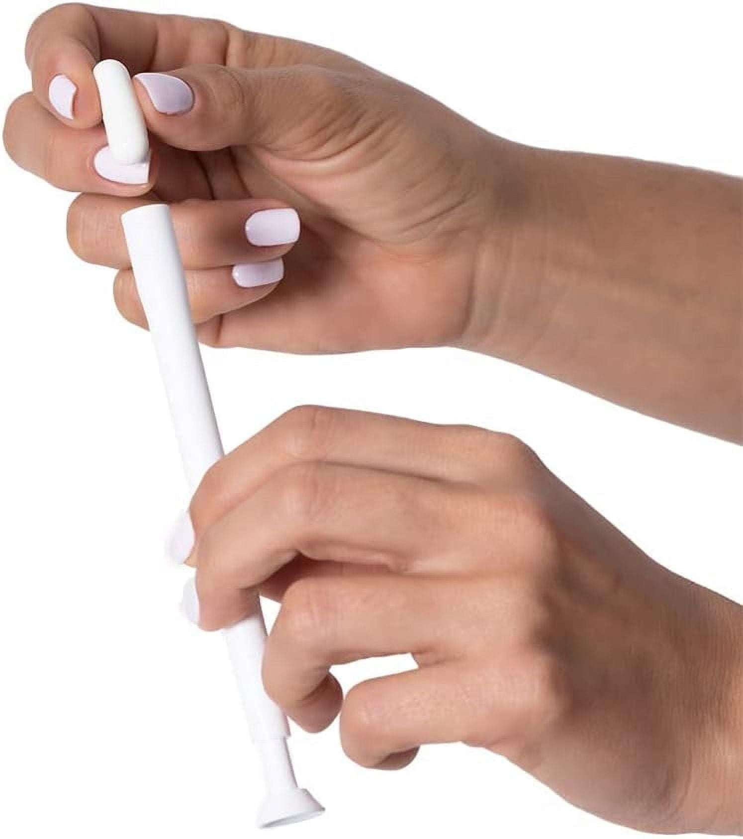 Seroflora Boric Acid Vaginal Suppositories for Women with Suppository Applicators - Boric Acid Pills Support Vaginal Odor Control - 30 Suppositories 7 Applicators