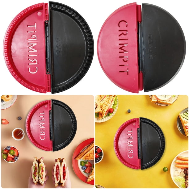 La Tostadora Delgada Doble Prepara Refrigerios A La Parrilla en Minutos Diseñada para Pan en Calorías (rojo)