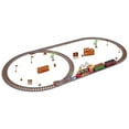 thumbnail image 4 of Conjunto de clásico de Navidad con luces y rieles de rieles conjuntos de riel Locomotora y ferrocarriles para juguete electrónico bajo - 220 PCS Hugo Tren Play Playset, 4 of 7