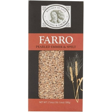 Cucina & Amore 1782226 17.6 oz Farro Beans - Case of 8