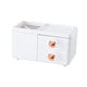 thumbnail image 3 of Organizador de escritorio, almacenamiento, decoración, Copmact, gran capacidad, papelería para tocadores oso blanco, 3 of 9