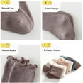 thumbnail image 7 of Baby Girls Socks Cotton Toddler Knee-High Stockings Kids Cozy Warm Solid Color Long Socks for 0-5T, 7 of 7