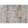 thumbnail image 3 of Traditional 2x3 Area Rug (2' x 3') Oriental Navy, Cream Indoor Scatter Easy to Clean, 3 of 7