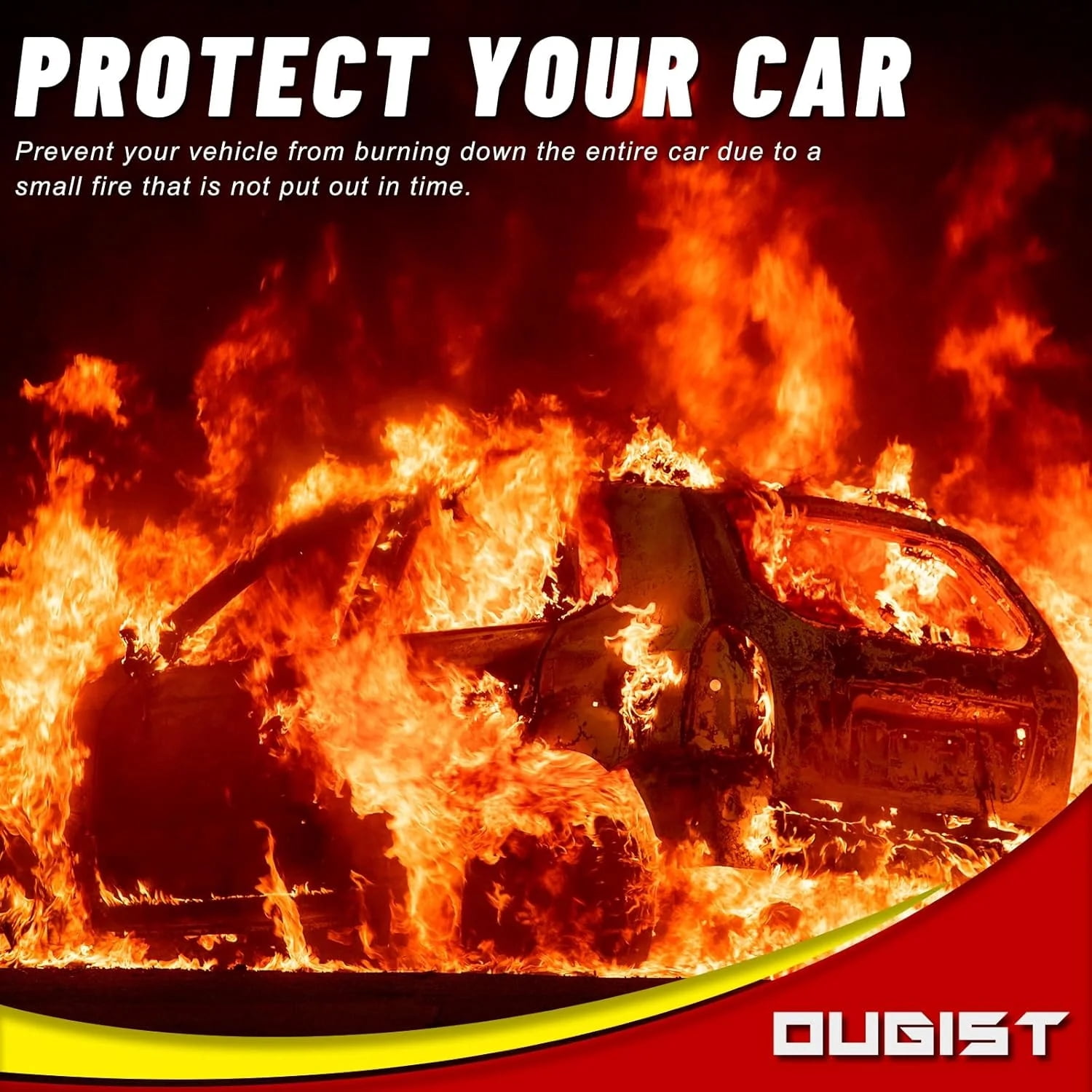 Automatic Aerosol Fire Suppression Device, Small Self-Activating Fire Extinguisher for Car, Truck, SUV, RV, Boat, Electrical Panel, Battery Box & Engine Compartment, Maintenance-Free Fire Safety Prot