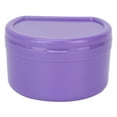 thumbnail image 1 of Caja portátil para retenedores dentales, para ortodoncia y dentaduras postizas (morado), 1 of 14