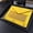 Yellow, variant on 3-hole Pencil Pouch, Large Pencil Case PouchTransparent PVC Document Storage, Pen Bag, Clear Window Pencil Case, Detachable Folder, Blue