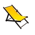 thumbnail image 1 of Silla Playa Plegable Madera y Tela Madera 130 x 66 x 15 centímetros, 1 of 2