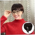 thumbnail image 4 of Huggegwe Postiche Invisible pour Femmes, Topper de Cheveux Clairsemés, Frange Volume, pour Style Élégant UA824-18411, 4 of 9