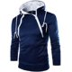 thumbnail image 1 of Xishao Sudadera con Capucha para Hombre, con Estampado Degradado, Ropa Deportiva para Diario, Básica, Informal, De Gran Tamaño, Gris Y Blanco Navy Blue B 2XL Navy Blue B 2XL Xishao ropa, 1 of 2