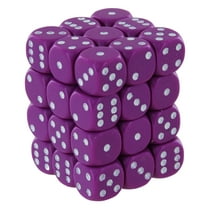 DND Dice Set-Chessex D&D Dice-12mm Opaque Light Purple and White Plastic Polyhedral Dice Set-Dungeons and Dragons Dice Includes 36 Dice – D6