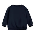 thumbnail image 3 of Sudadera sin capucha para niños y niñas, suéter de cuello redondo, jersey para niños pequeños y medianos, blusa de forro polar de color liso para niñas, 3 of 7