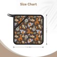thumbnail image 3 of Sikiie Cute Lion Tiger Pot Holders Kitchen Insulation Mats Heat Resistant Pot-Holder Oven Anti-Scald Pads for Cooking Baking, 7.1*7.1inch, 3 of 8