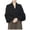 Black, variant on Sweater Scarf with Sleeves for Women Fall Winter Solid Color Soft Warm Knitted Shawl Wraps