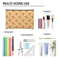thumbnail image 4 of Hirioo Peanuts6 for Paper Reusable Cosmetic Bag Zipper Encouragement Travel Pouch Toiletry Bag for Women Girls, 4 of 7