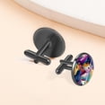 thumbnail image 6 of Unicorn Men's Stainless Steel Cufflink Set with Shirt Clip - Suitable for Formal Attire - Ideal for Special Occasions, 6 of 6