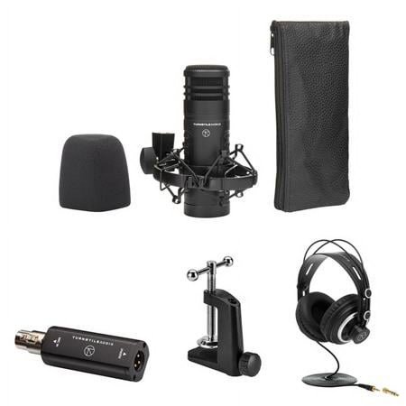 UPC: 0192223222595 | Platform Series TAP500 Hyper-Cardioid Dynamic Broadcast Microphone Bundle with TAP100MP Mic Preamp  TAPH300 Monitor Headphones  Broadcast Arm
