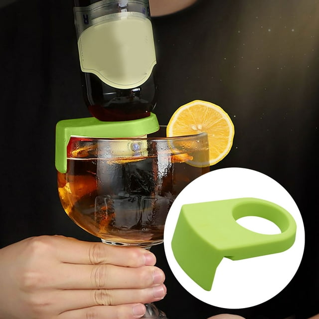 Color Buckle Drinking Bottle Clip Application: Bar Mini Bottle Clip Tall Glass Birthday Party Bracket And Dispenser Accessories Upside down Bear Mug Glass Wait for It Mug Colorful Cups for Kitchen