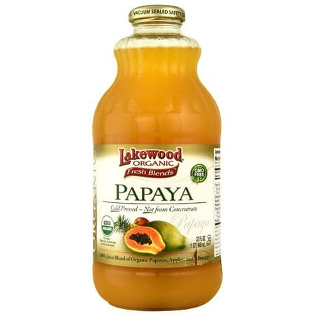 Lakewood Organic Juice, Papaya, 32 Fl Oz, 1 Count