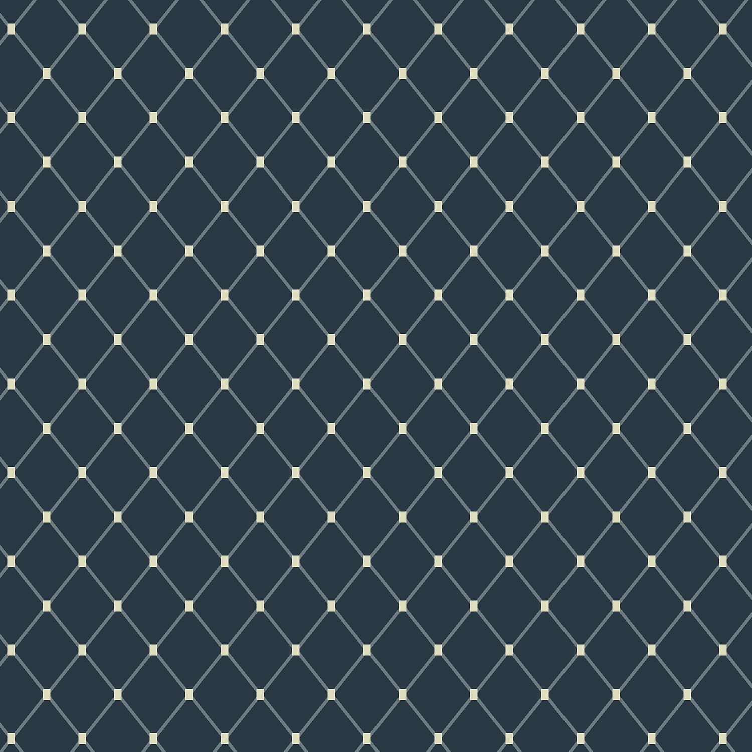 Waverly Inspirations 54' 100% Cotton Sewing & Craft Fabric By the Yard, Navy