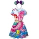 thumbnail image 1 of Vestido de princesa Ariel de La Sirenita de Disney para niñas, vestido de fiesta, disfraces de fantasía para niños, vestidos informales de verano acampanados, Túnica 2-10T2T (Tag100) Gao Jinjia LED, 1 of 2