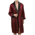 thumbnail image 4 of Viikei Robes for Men,Viikei Mens Robes,Warm Soft Plush Mens Robe with Hood,Plus Size Plus Thick Robe for Men with Side Pocket and Belt,Bathrobes for Men Gifts, 4 of 8