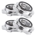 thumbnail image 5 of Anti-Slip Spin Lock Collar Screw Hex Security Nut Buckle for Home Use Silver Iron 4pcs, 5 of 5