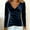 Blue, variant on WXLWZYWL Womens Long Sleeve Velour Tops Cross Wrap V Neck Ruched Trendy Dressy Casual Shirts Blouses