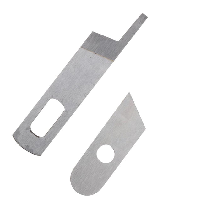 2Pcs Upper & Lower Sewing Machine Blade For SINGER 14CG744 14CG754 14SH644