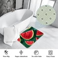 thumbnail image 3 of Watermelon Non-Slip Polyester Indoor/Outdoor Carpet Game Mat Bath Rugs Machine Washable, 3 of 6