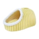 thumbnail image 2 of Cama cueva para gatos, casita para mascotas, nido portátil, caseta con base antideslizante, tienda de campaña para perros con Amarillo, 2 of 9