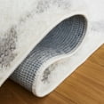 thumbnail image 5 of SAFAVIEH Berber Madisyn Abstract Shag Area Rug, 4'5" x 6'5", Ivory/Grey, 5 of 8