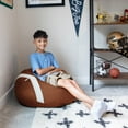 thumbnail image 5 of Big Joe Sports Ball Child-Sized Bean Bag Chair, Football Plush, Soft Polyester, 2.5 feet, 5 of 8