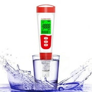 Hydrogen Water Bottle Test Meter, 3 in 1 H2/ORP/Temp Digital Hydrogen Level Tester Pen for Daily Drinking Hydrogen Water