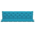 thumbnail image 6 of vidaXL Cushion for Swing Chair Light Blue 78.7" Fabric, 315044, 6 of 6