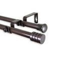 thumbnail image 2 of Lee 13/16" Double Curtain Rod-Color:Black,Size:48-84", 2 of 4
