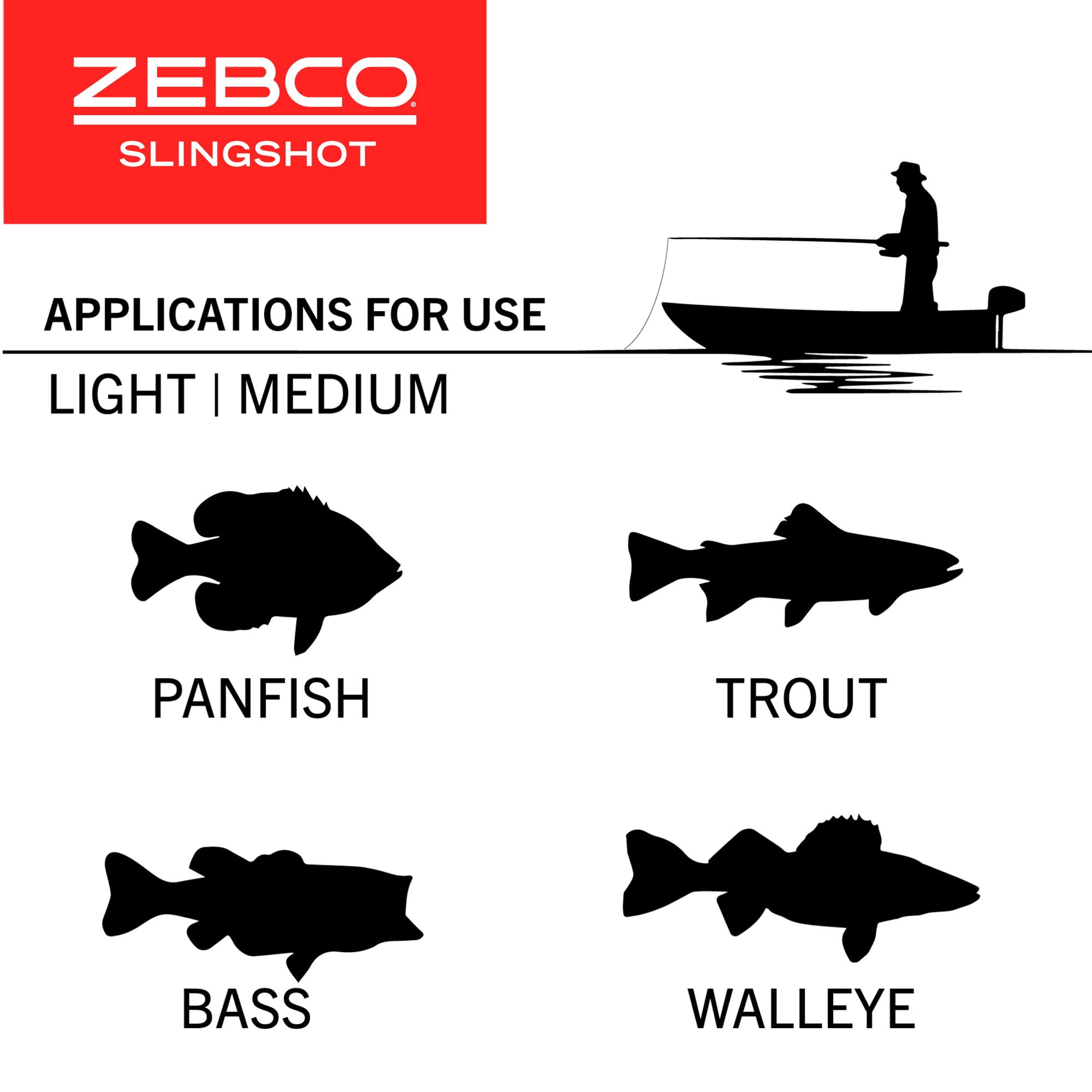 Zebco Slingshot Spinning Reel and Fishing Rod Combo, 5-Foot 6-Inch 2-Piece Fishing Pole, Size 20 Reel, Changeable Right- or Left-Hand Retrieve, Pre-Spooled with 8-Pound Zebco Cajun Line, Red