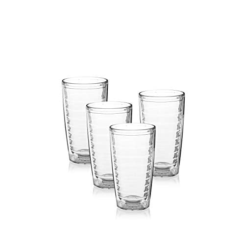 tro foretrækkes Arving Srenta 16-Ounce Insulated Tumblers | Doubled Walled Insulated Cups Made  From Tritan Plastic | Contains No BPA or BPS | Clear Tumbler Works in  Dishwasher, Microwave & Freezer | 4 Pack - Walmart.com