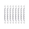 thumbnail image 1 of Space Saving Hangers Upgraded, Adjustable 6 Holes to 9 Holes Magic Clothes Hanger, Stainless Steel Hangers Space Saving for Closet Organizers and Stor, 1 of 5