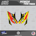 thumbnail image 4 of Kalair GFX Graphics Kit for Honda TRX700EX (All Years) Shred Series, 4 of 5