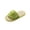 Green, variant on Willtoo Women Open Toe Flat Slides Sparkly Sequin Slip-On Sandals Non-Slip House Footwear Casual Summer Indoor Outdoor
