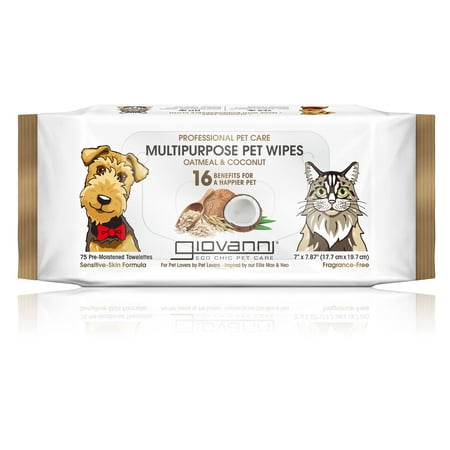 UPC: 0716237186966 | Giovanni Multipurpose Pet Wipes