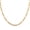 Gold, variant on Men Women 24k Real Gold Plated Figaro Chain Stainless Steel Necklace, Wide 3mm 5mm 7mm 9mm