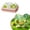 B, variant on Z52LingLing Decoration Flower Bed Miniature for Micro-Landscape - Resin Nature Decor for Terrarium, Garden, Dollhouse, Potted Plant, or Desk