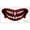 F, variant on PILE Halloween Home Decor 2023 New Halloween Prank Makeup Temporary Halloween Clown Horror Mouth Stickers Removable And Realistic Temporary Kit, Halloween Makeup Props