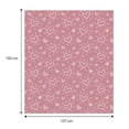 thumbnail image 2 of Cobertor Frazada Corazones Way To Celebrate 127 cm x 152 cm rosa, 2 of 4