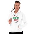 thumbnail image 4 of Christmas Be Good For Goodness Sake Unisex Plus Fleece Graphic Hoodie Brisco Brands 4X, 4 of 5