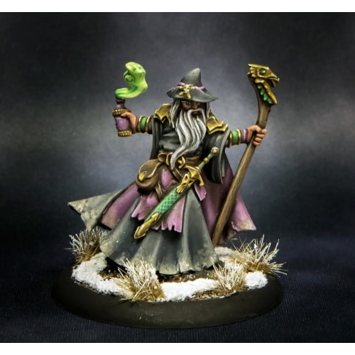 Reaper Mini Kelainen Darkmantle, Evil Wizard #03847 Dark Heaven Unpainted Metal